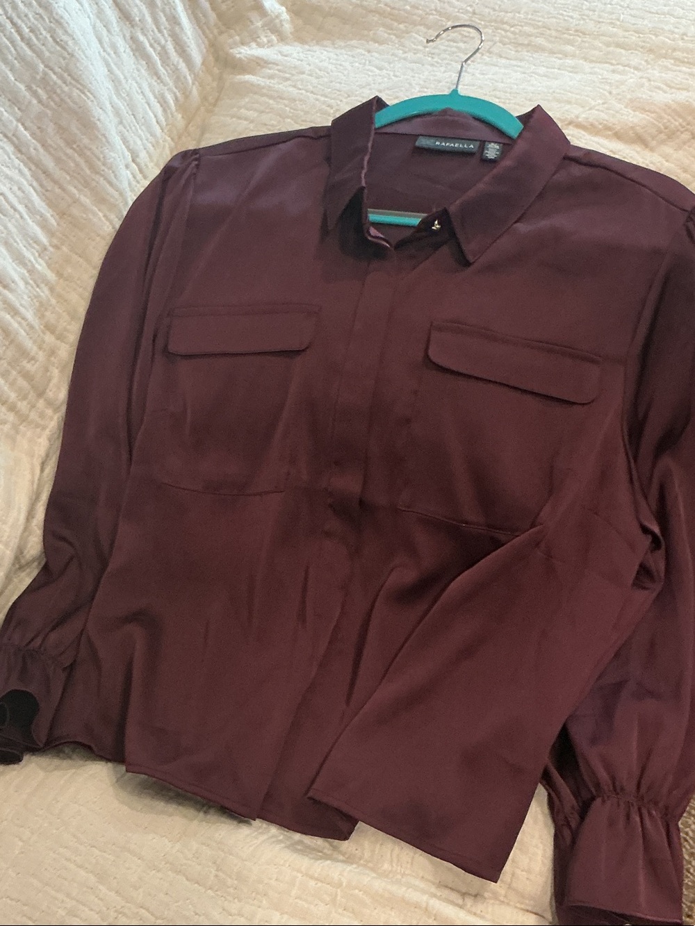 Wine Blouse